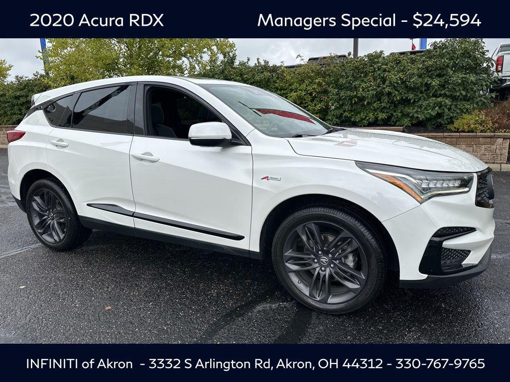used 2020 Acura RDX car, priced at $24,594