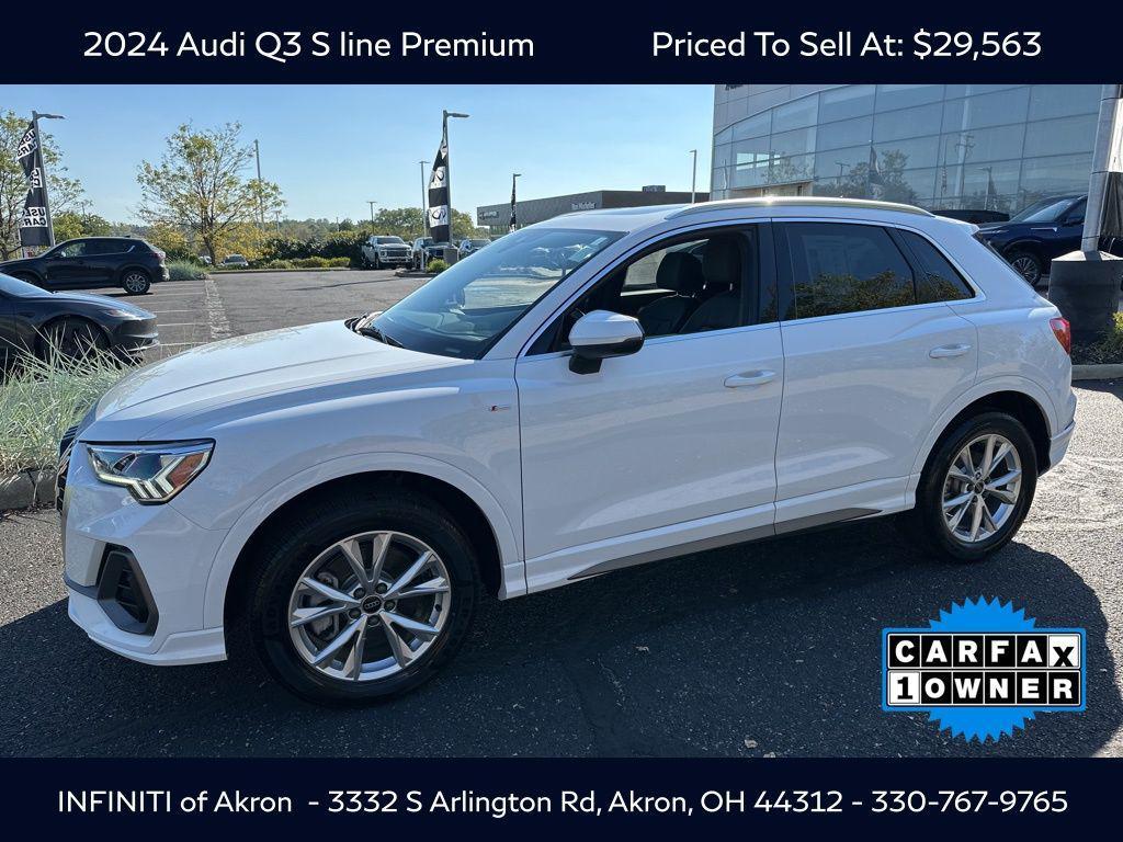 used 2024 Audi Q3 car, priced at $29,563