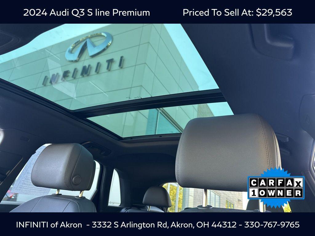 used 2024 Audi Q3 car, priced at $29,563