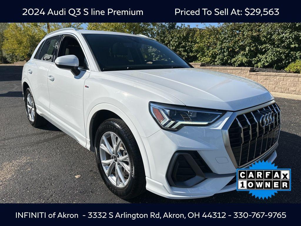 used 2024 Audi Q3 car, priced at $29,563