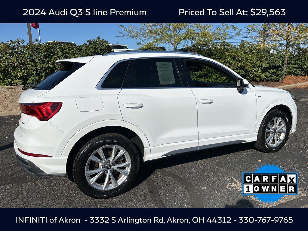 used 2024 Audi Q3 car, priced at $29,563