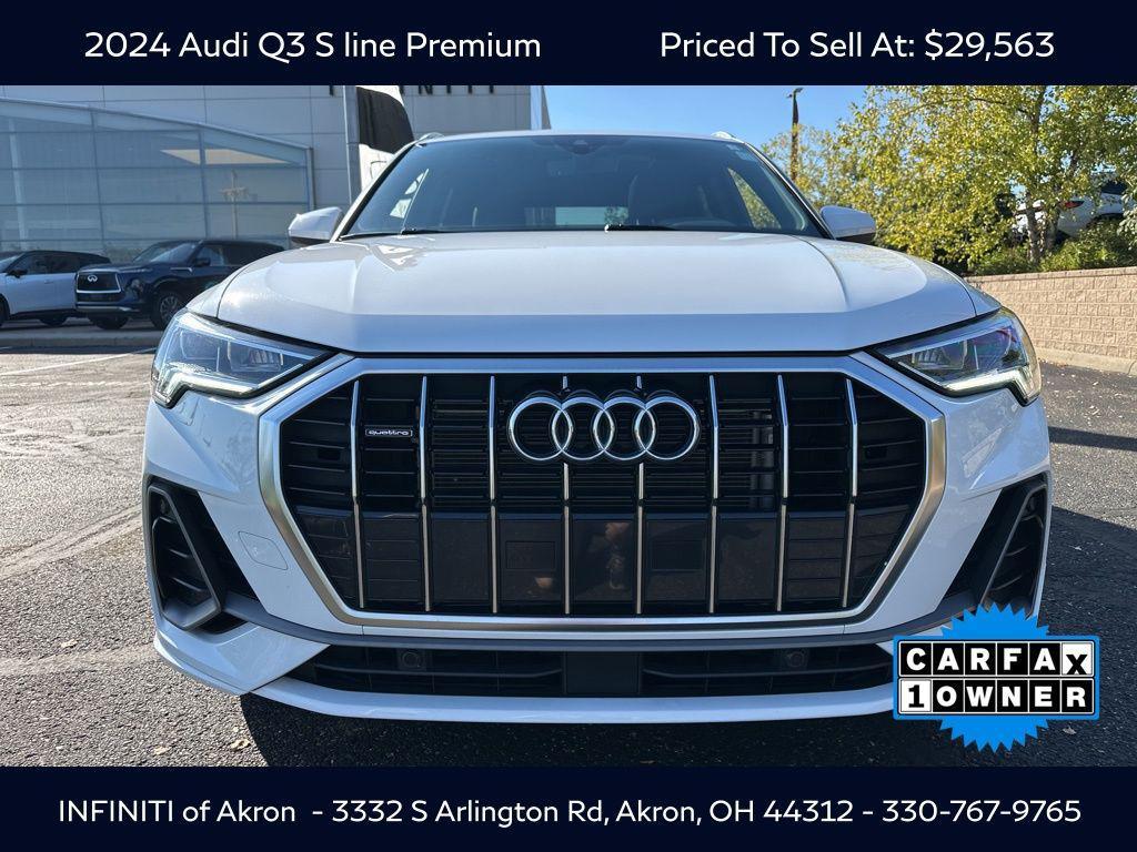 used 2024 Audi Q3 car, priced at $29,563