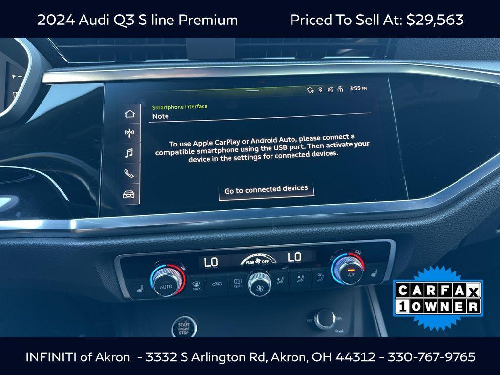 used 2024 Audi Q3 car, priced at $29,563