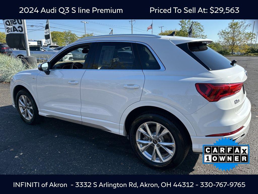 used 2024 Audi Q3 car, priced at $29,563