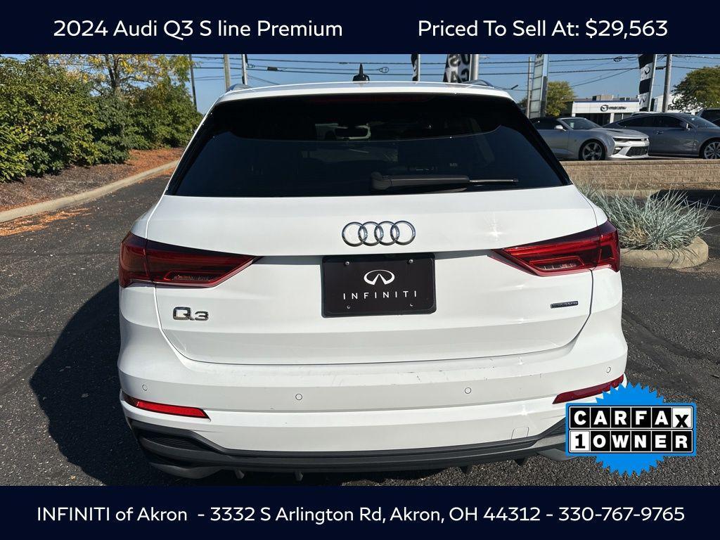 used 2024 Audi Q3 car, priced at $29,563