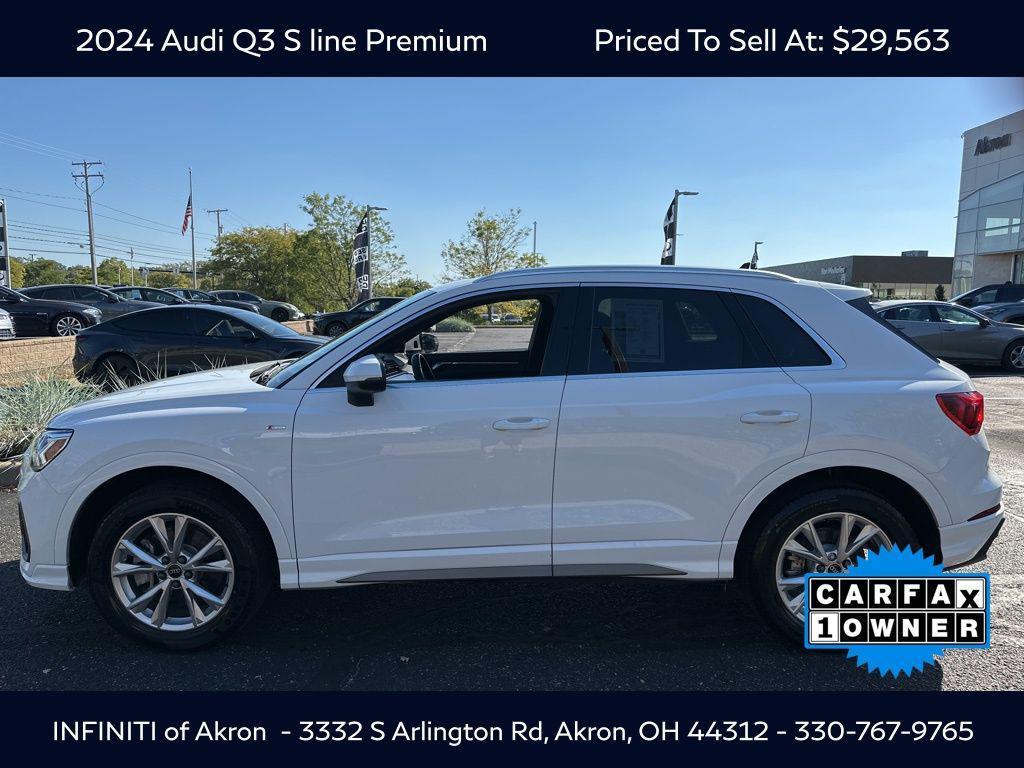 used 2024 Audi Q3 car, priced at $29,563