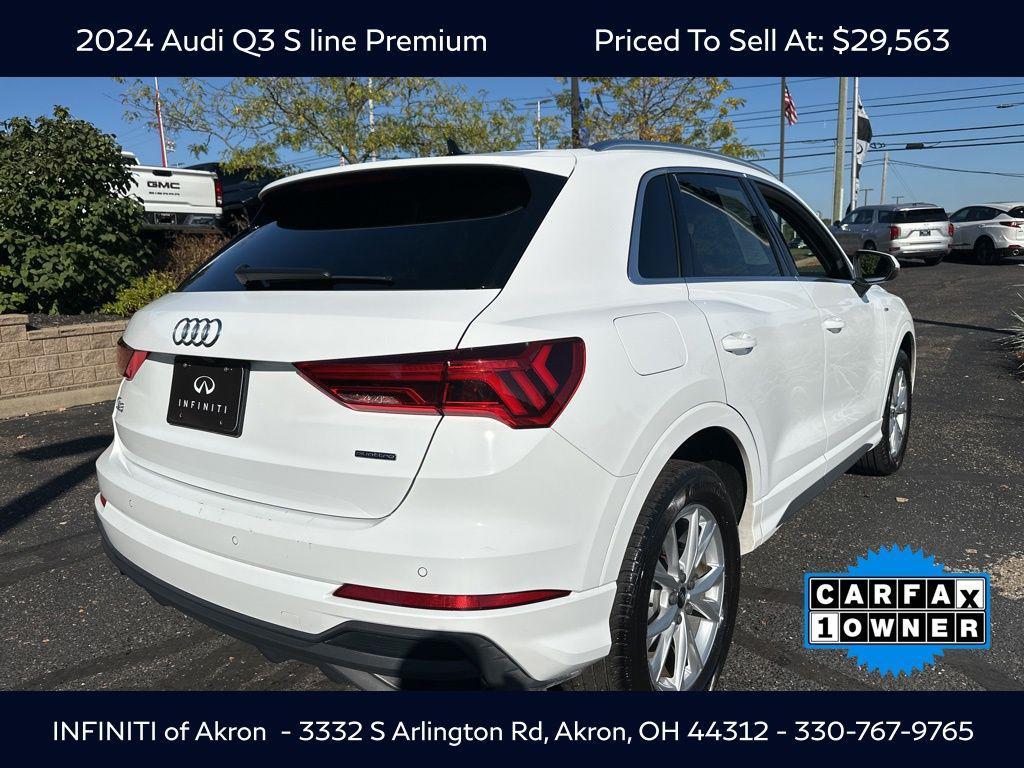 used 2024 Audi Q3 car, priced at $29,563