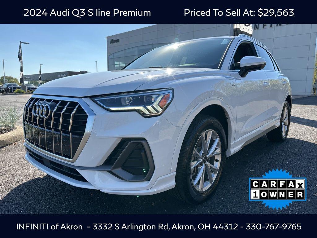 used 2024 Audi Q3 car, priced at $29,563
