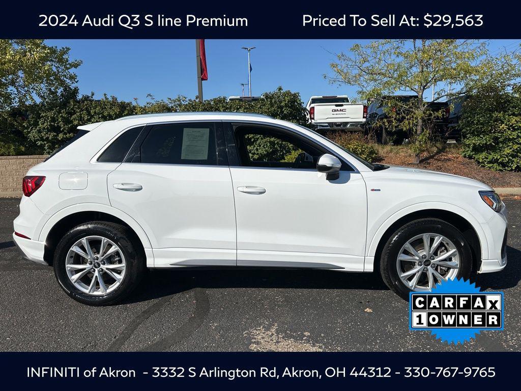 used 2024 Audi Q3 car, priced at $29,563