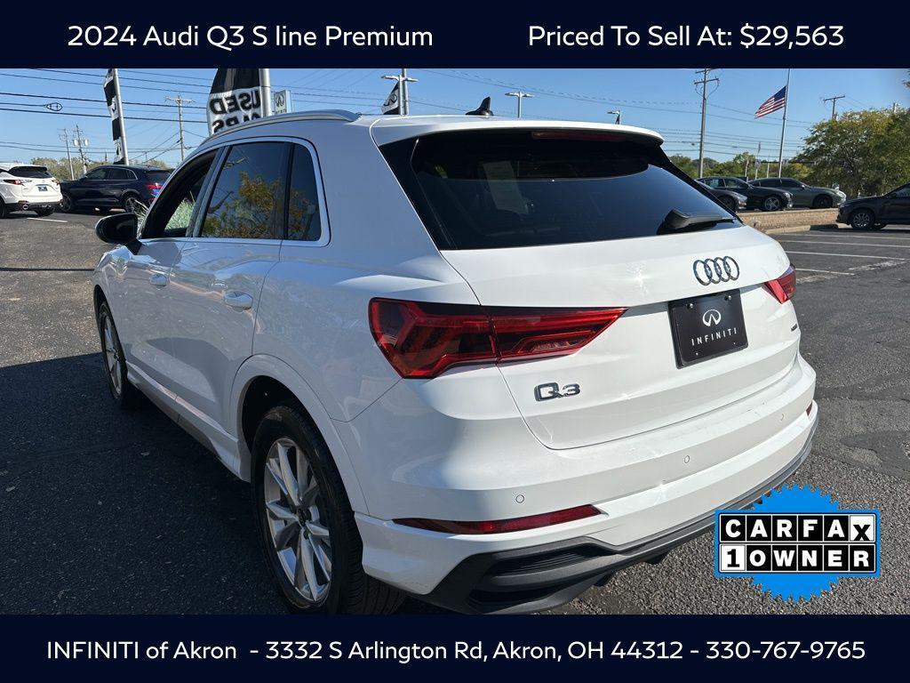 used 2024 Audi Q3 car, priced at $29,563