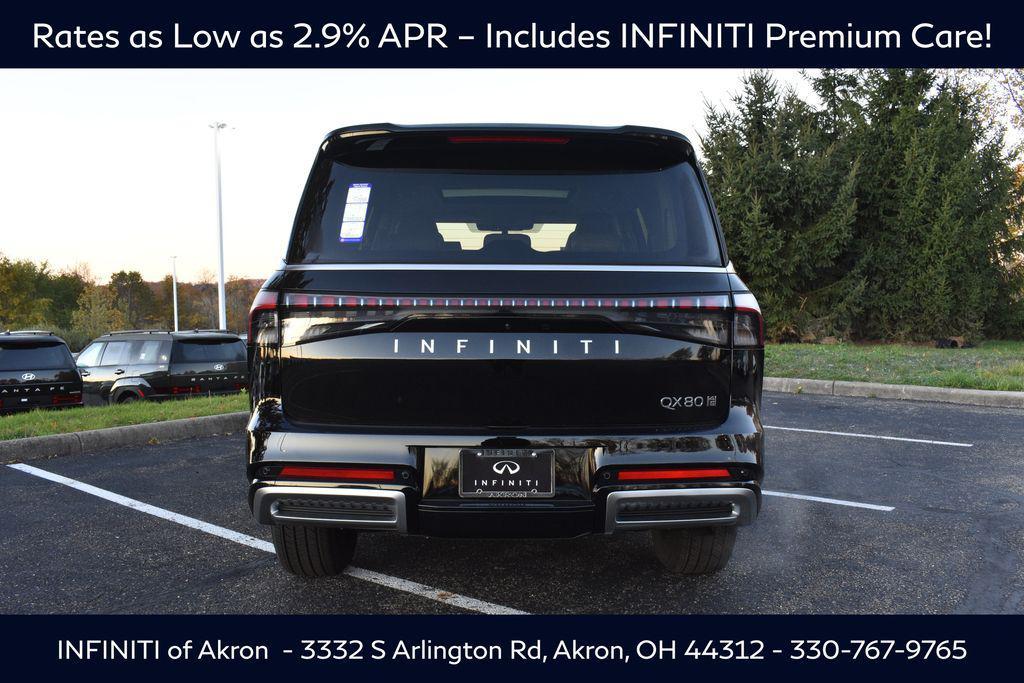 new 2026 INFINITI QX80 car, priced at $82,900