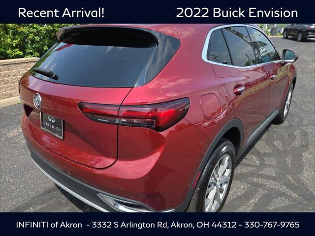 used 2022 Buick Envision car, priced at $21,500