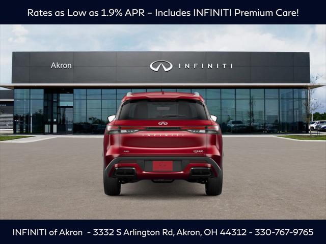 new 2025 INFINITI QX60 car, priced at $61,621
