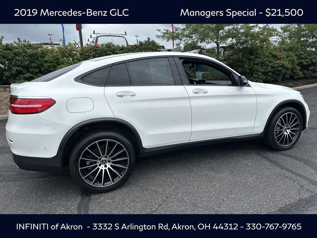 used 2019 Mercedes-Benz GLC 300 car, priced at $21,500