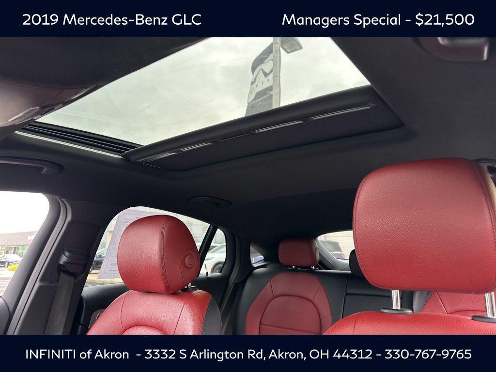 used 2019 Mercedes-Benz GLC 300 car, priced at $21,500