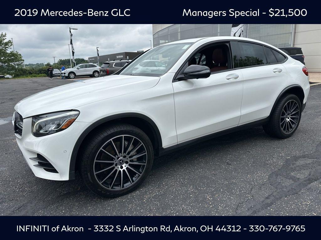 used 2019 Mercedes-Benz GLC 300 car, priced at $21,500