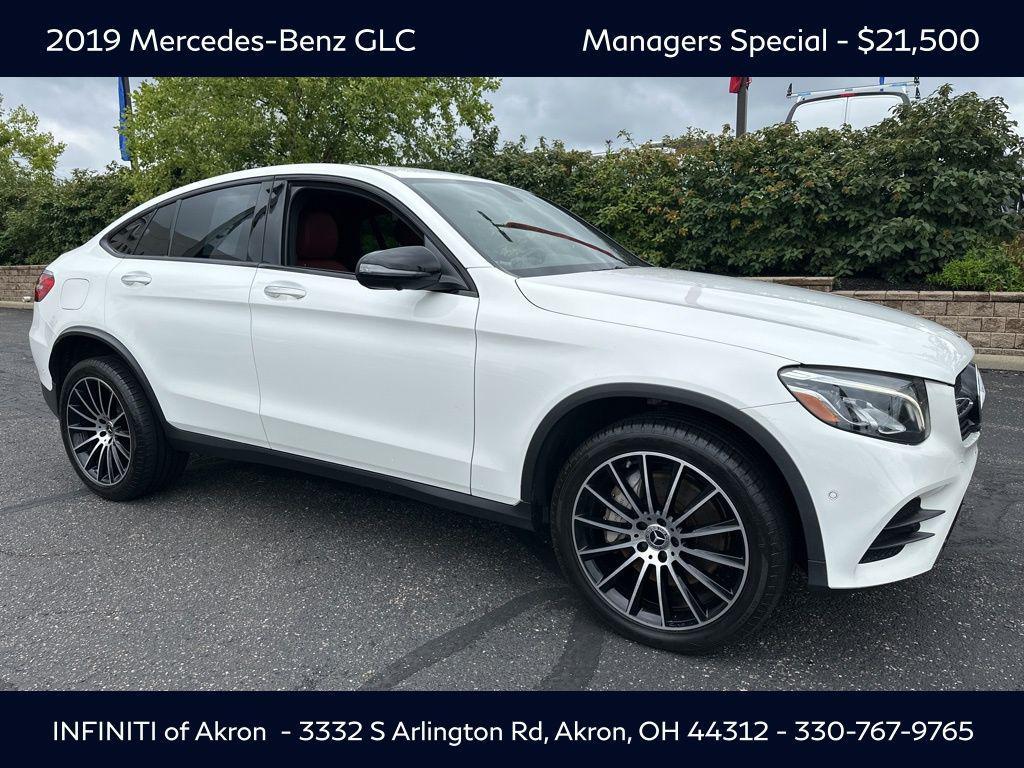 used 2019 Mercedes-Benz GLC 300 car, priced at $21,500
