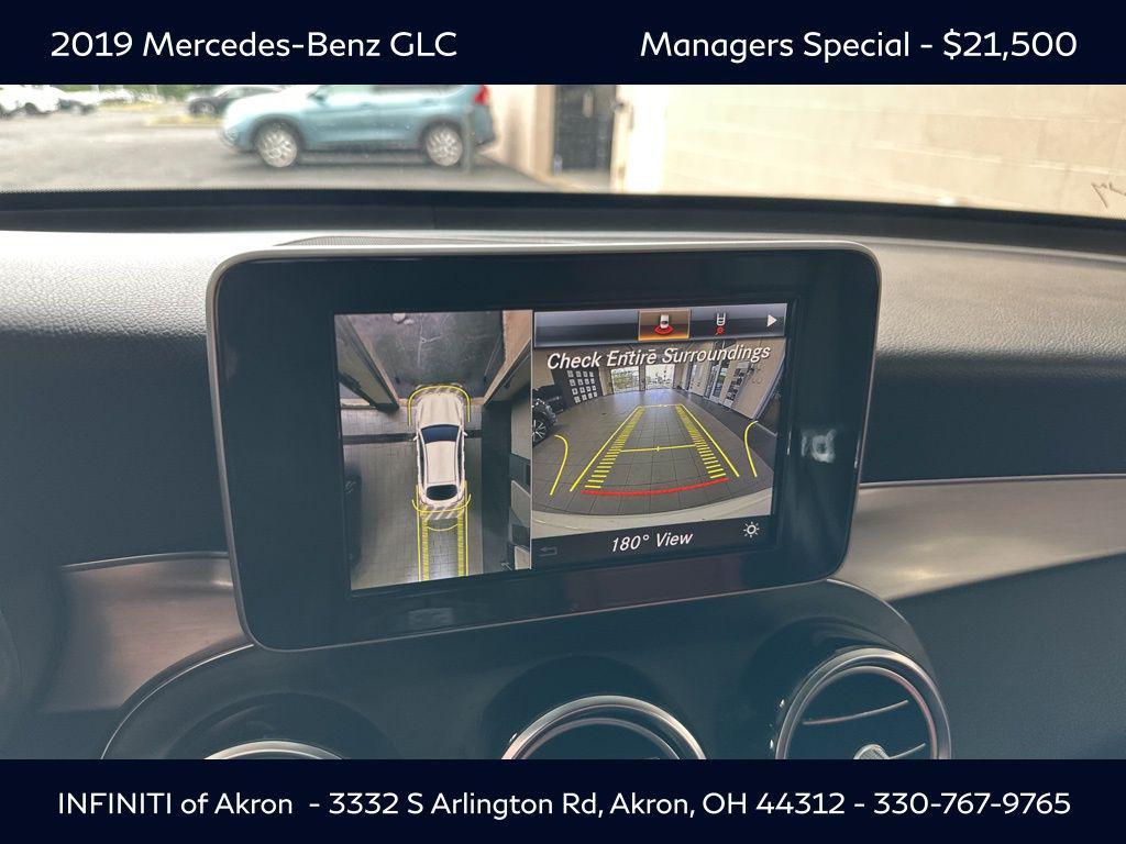 used 2019 Mercedes-Benz GLC 300 car, priced at $21,500