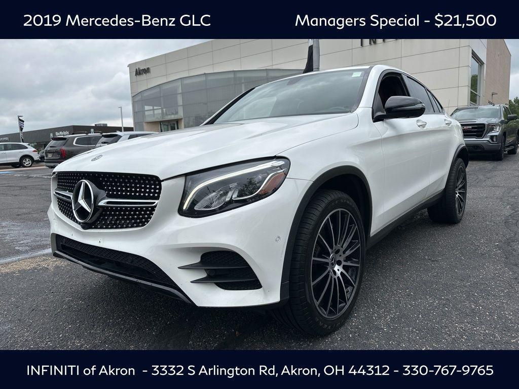 used 2019 Mercedes-Benz GLC 300 car, priced at $21,500
