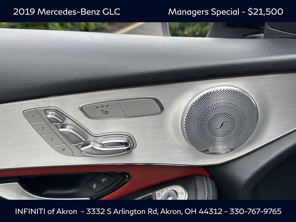 used 2019 Mercedes-Benz GLC 300 car, priced at $21,500