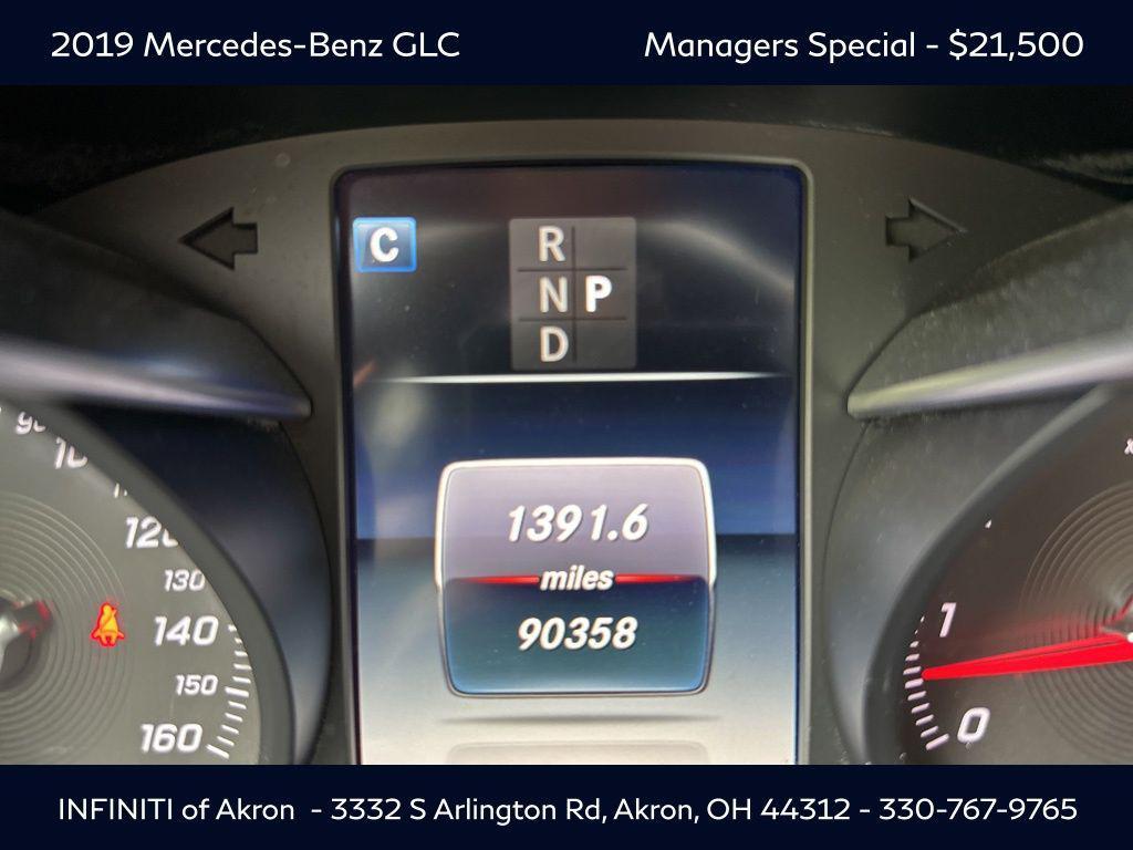 used 2019 Mercedes-Benz GLC 300 car, priced at $21,500