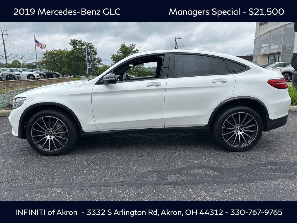 used 2019 Mercedes-Benz GLC 300 car, priced at $21,500