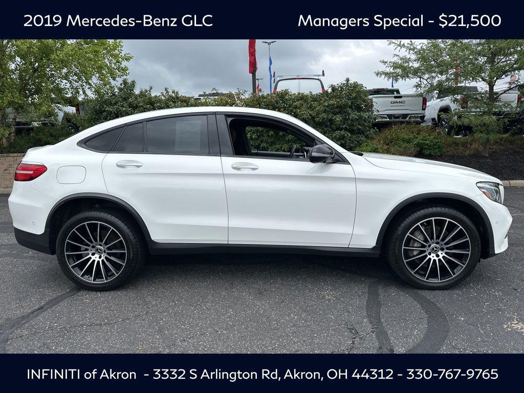used 2019 Mercedes-Benz GLC 300 car, priced at $21,500
