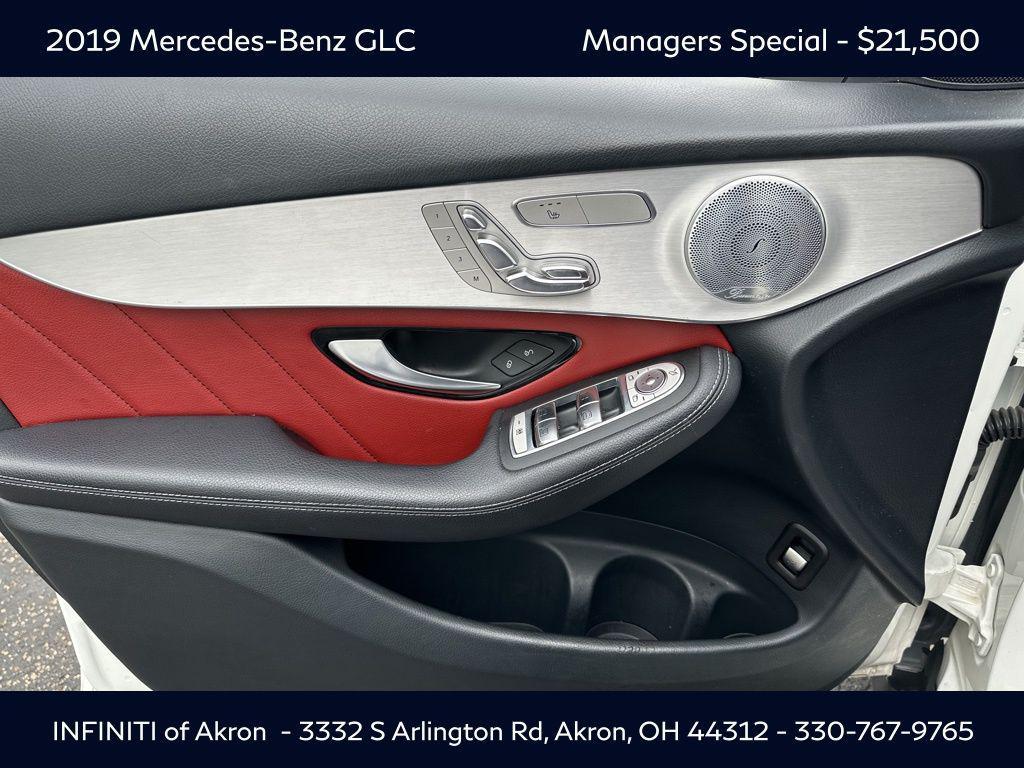 used 2019 Mercedes-Benz GLC 300 car, priced at $21,500