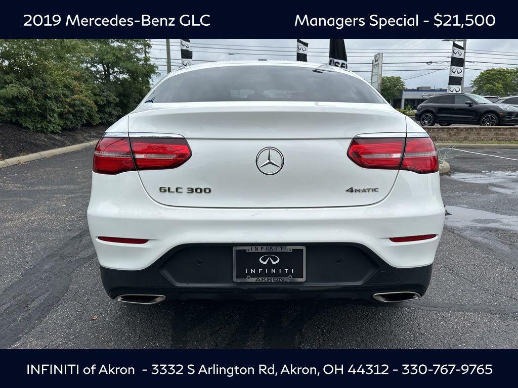 used 2019 Mercedes-Benz GLC 300 car, priced at $21,500
