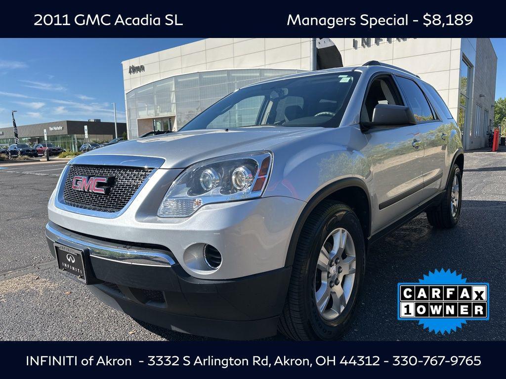 used 2011 GMC Acadia car, priced at $8,189
