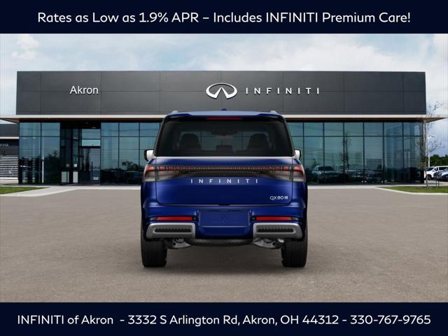 new 2025 INFINITI QX80 car, priced at $91,999