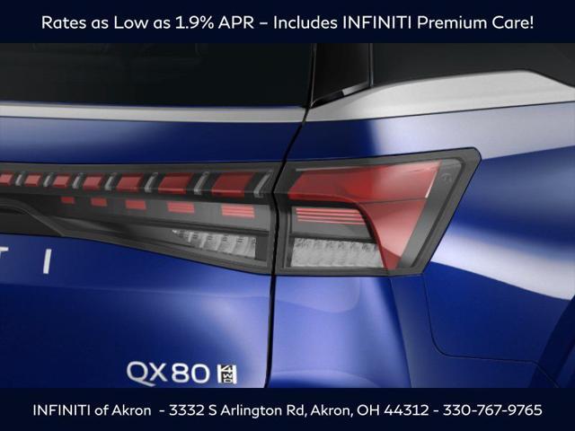 new 2025 INFINITI QX80 car, priced at $91,999