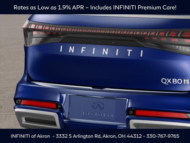 new 2025 INFINITI QX80 car, priced at $91,999