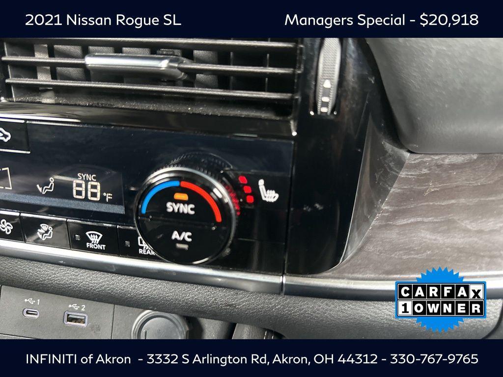 used 2021 Nissan Rogue car, priced at $20,918