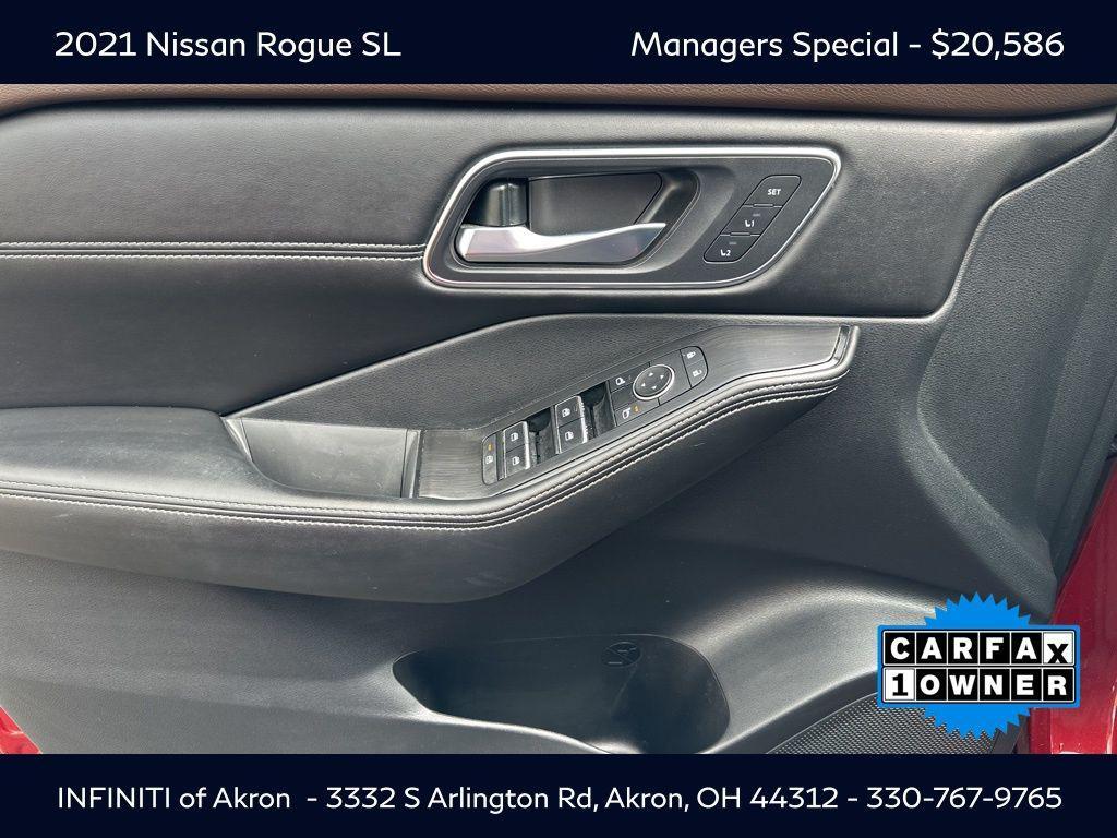 used 2021 Nissan Rogue car, priced at $20,586