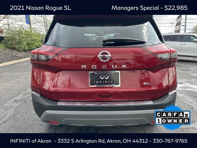 used 2021 Nissan Rogue car, priced at $22,985