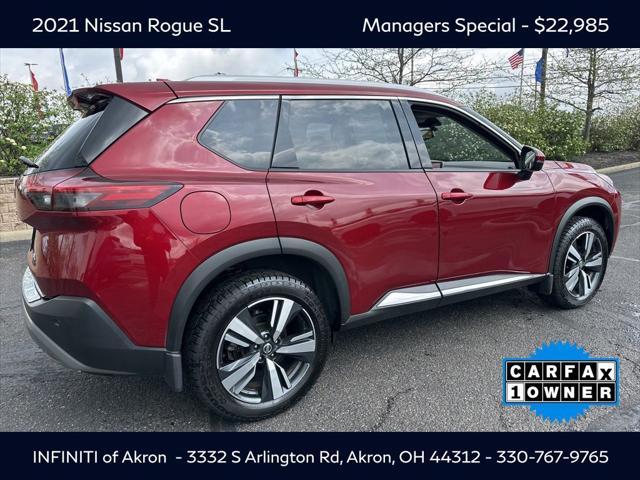 used 2021 Nissan Rogue car, priced at $22,985