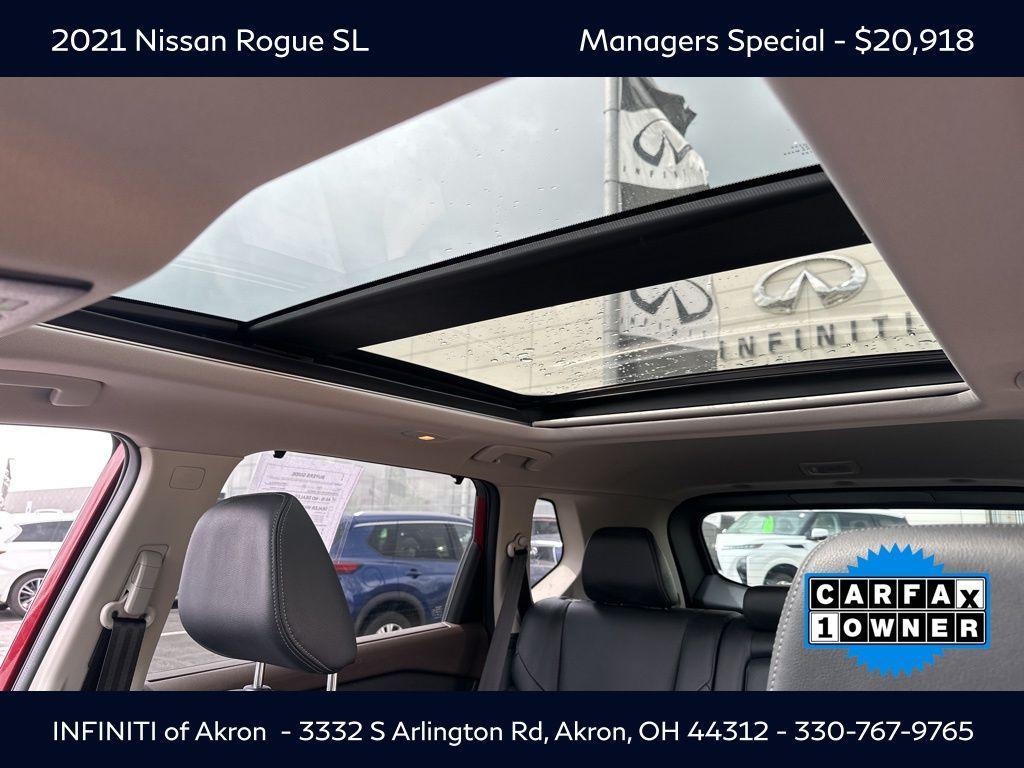 used 2021 Nissan Rogue car, priced at $20,918