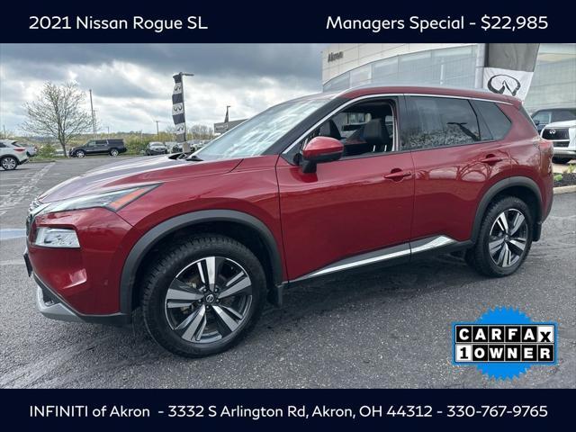 used 2021 Nissan Rogue car, priced at $22,985