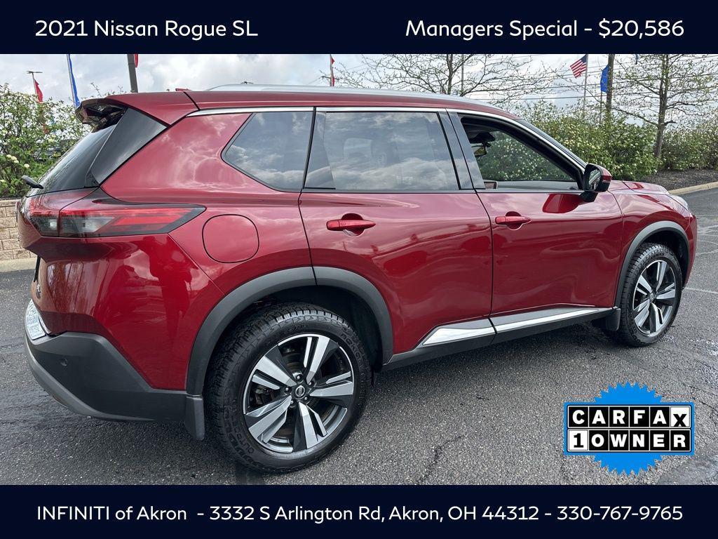 used 2021 Nissan Rogue car, priced at $20,586