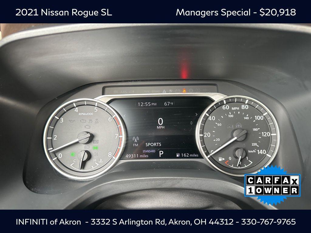 used 2021 Nissan Rogue car, priced at $20,918
