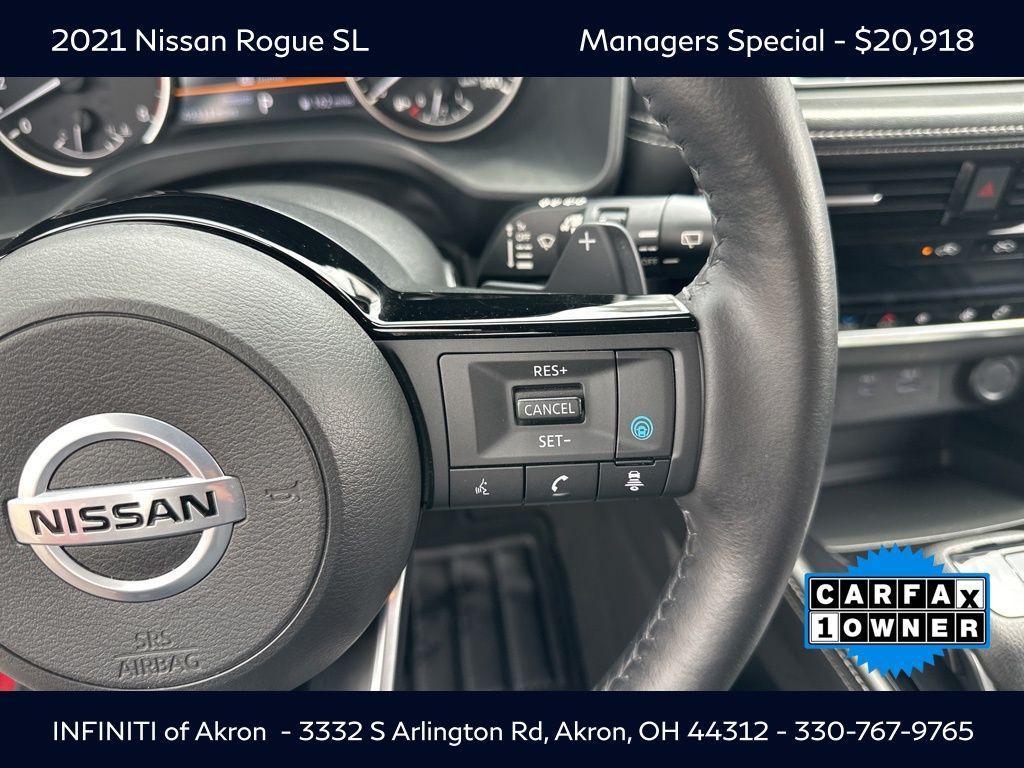 used 2021 Nissan Rogue car, priced at $20,918