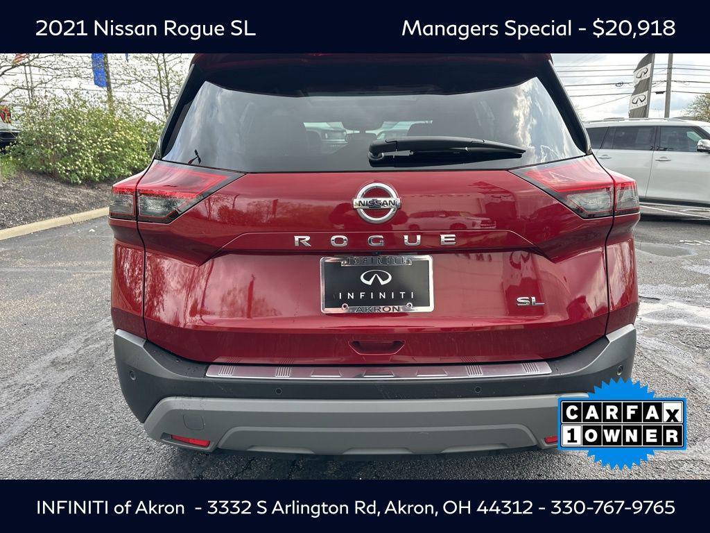 used 2021 Nissan Rogue car, priced at $20,918