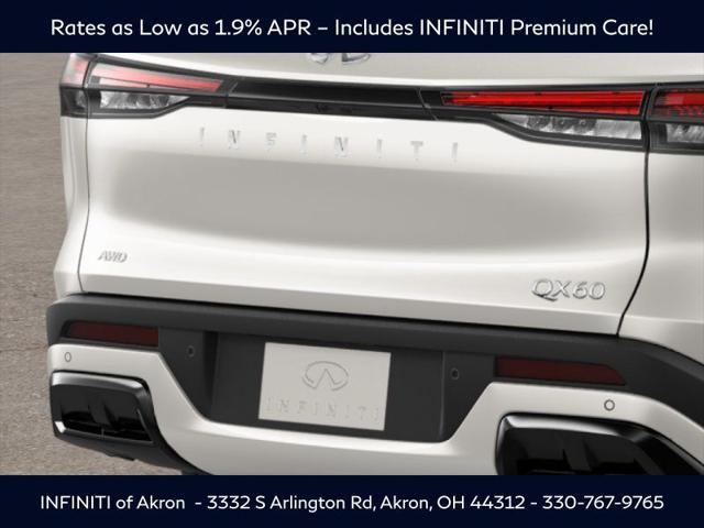 new 2025 INFINITI QX60 car, priced at $58,674
