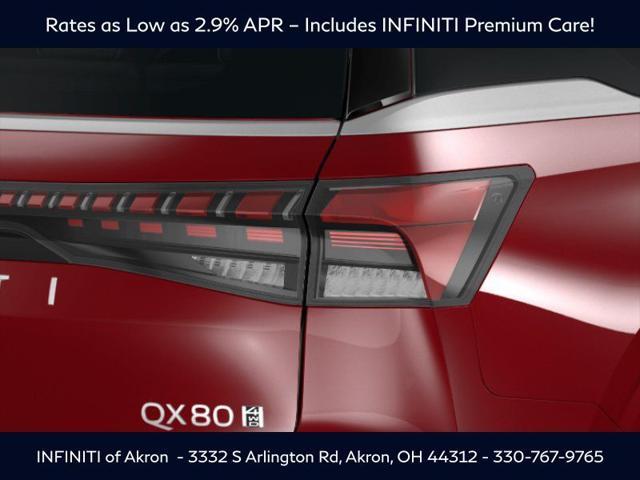 new 2025 INFINITI QX80 car, priced at $91,999