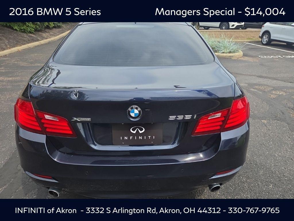 used 2016 BMW 535 car, priced at $14,004