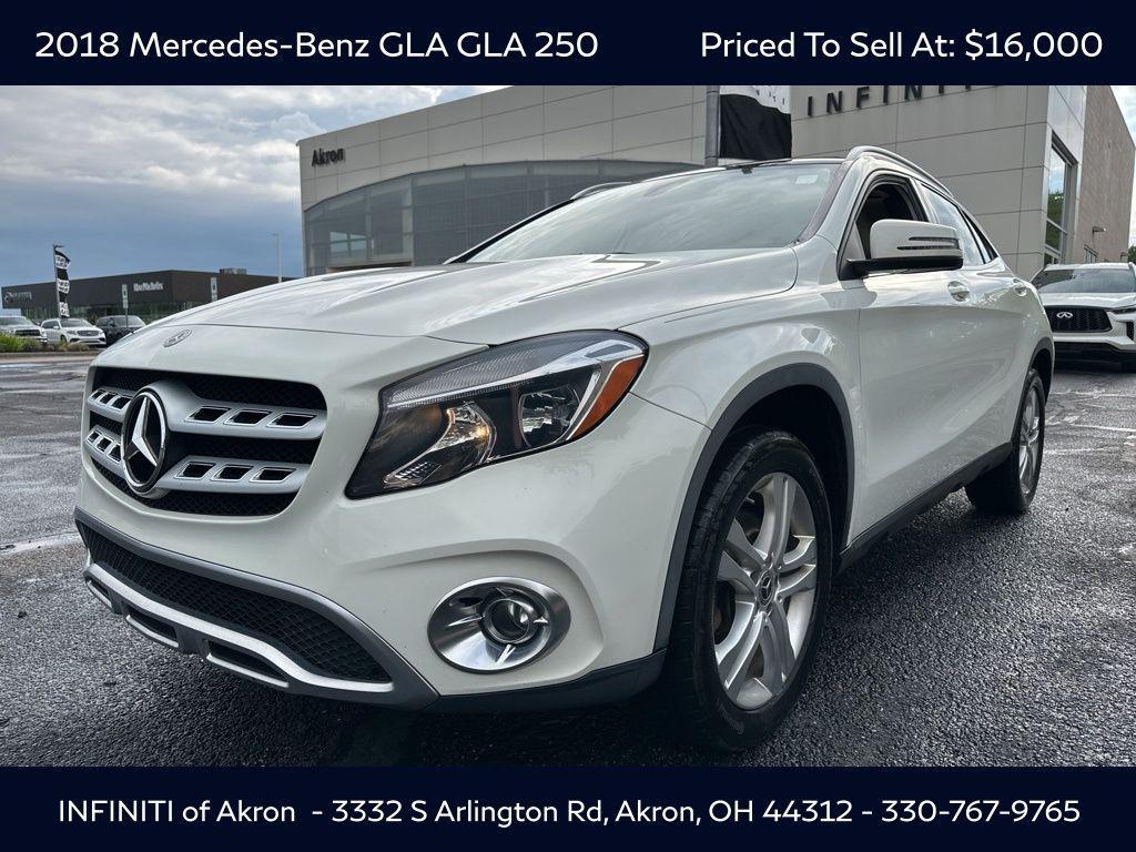 used 2018 Mercedes-Benz GLA 250 car, priced at $16,000