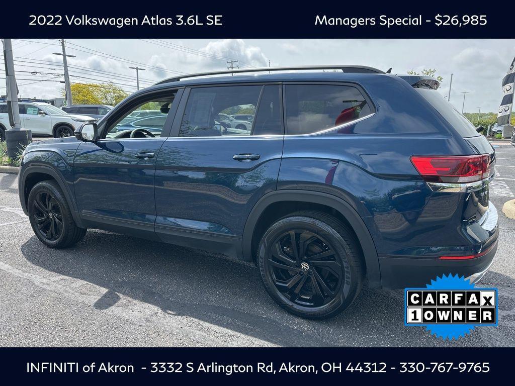used 2022 Volkswagen Atlas car, priced at $26,985
