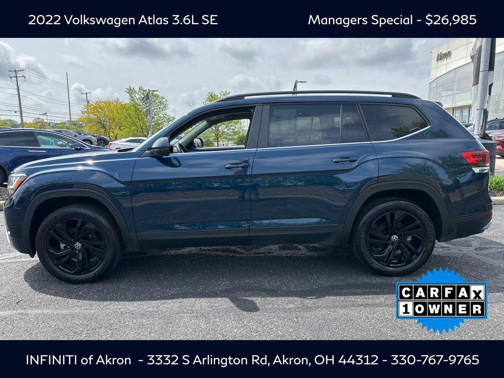 used 2022 Volkswagen Atlas car, priced at $26,985