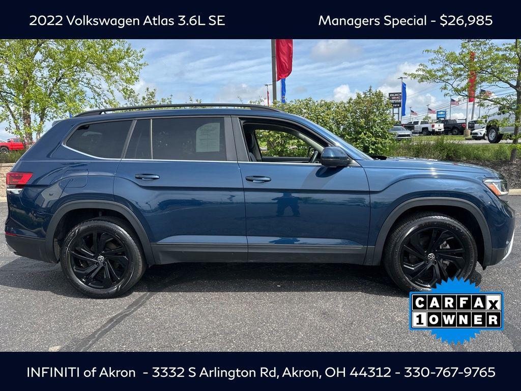 used 2022 Volkswagen Atlas car, priced at $26,985